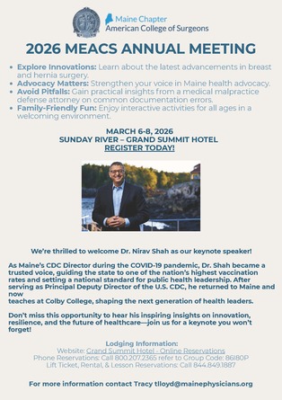 2026 Me Acs Annual Meeting Flyer 3rd Draft